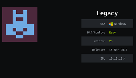 Hack the Box Legacy Write-up